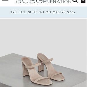 Bcbgeneration brand new high mules